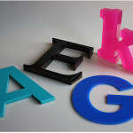 3D Buchstaben, Acrylglas, Plexiglas, Plexiglasbuchstaben, Plastikbuchstaben