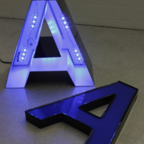 B3D Studio: 3D Buchstaben, Profilbuchstaben, LED Buchstaben, Profil 5, Metallbuchstaben, Aluminium Buchstaben