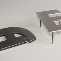B3D-Studio: 3D Buchstaben, 3D Logo, Edelstahlbuchstaben, Acrylglas Buchstaben, Plexiglas Buchstaben, Sandwich Buchstaben